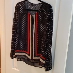 The Limited sheer blouse